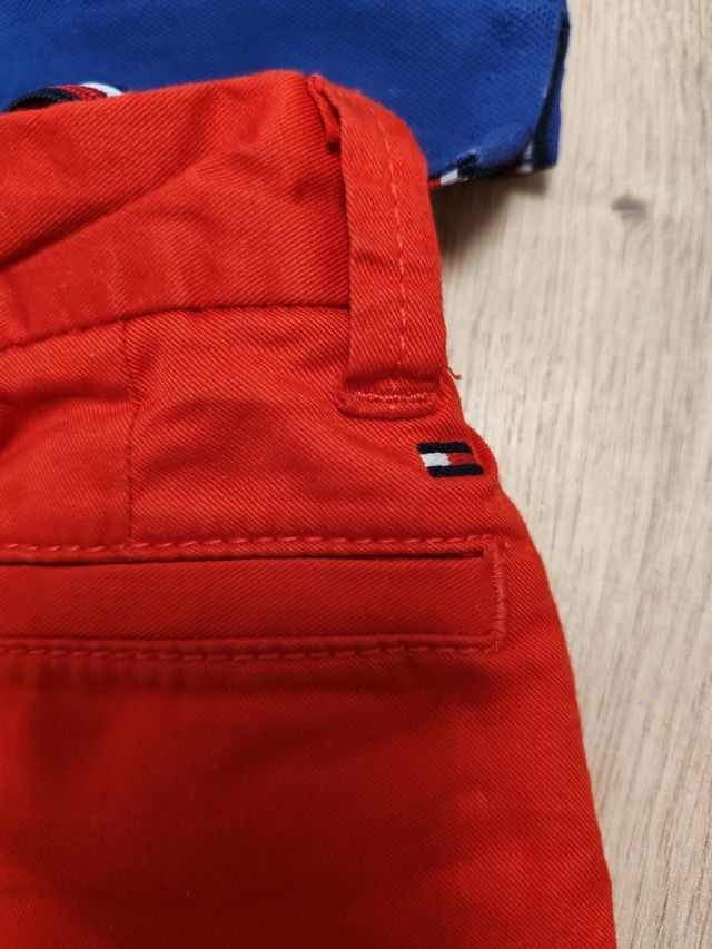Conjunto Tommy Hilfiger Polo y Pantalón Corto
