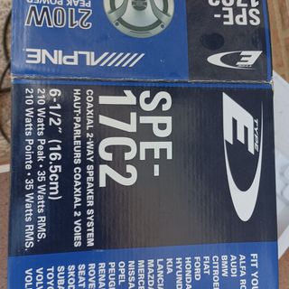 Altavoces Alpine SPE-17C2 210W
