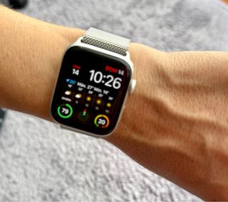 Apple Watch Series 5 Plata + Correa Milanesa