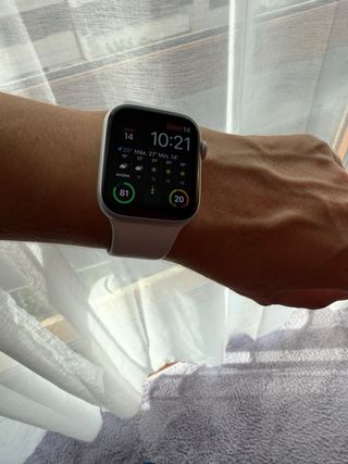 Apple Watch Series 5 Plata + Correa Milanesa