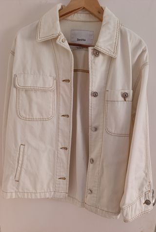 Cazadora vaquera Bershka S