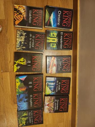 Libros colección Stephen King 