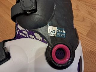 Patines Oxelo talla 34-36.  Bolsa y protecciones
