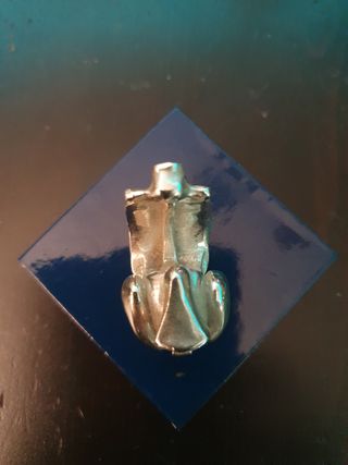 Scooter Vespa in miniatura - colore argentato