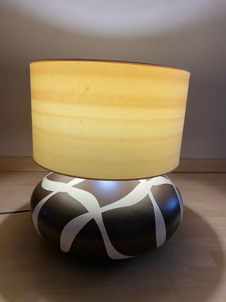 Lámpara de mesa cerámica diseño