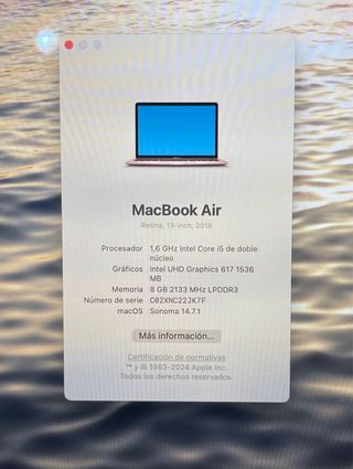 MacBook Air 13 Oro Rosa