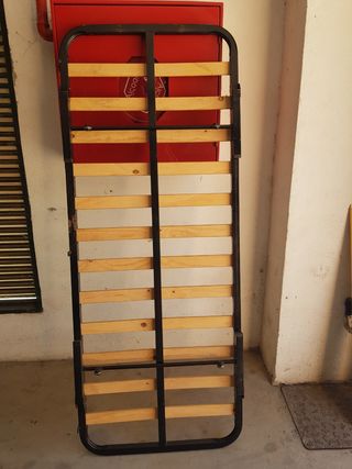 Somier deslizante metal y madera