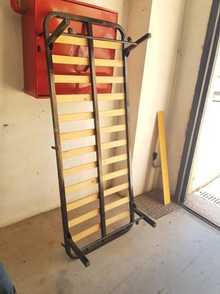 Somier deslizante metal y madera