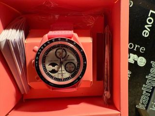 Swatch Mission to the Pink Moonphase