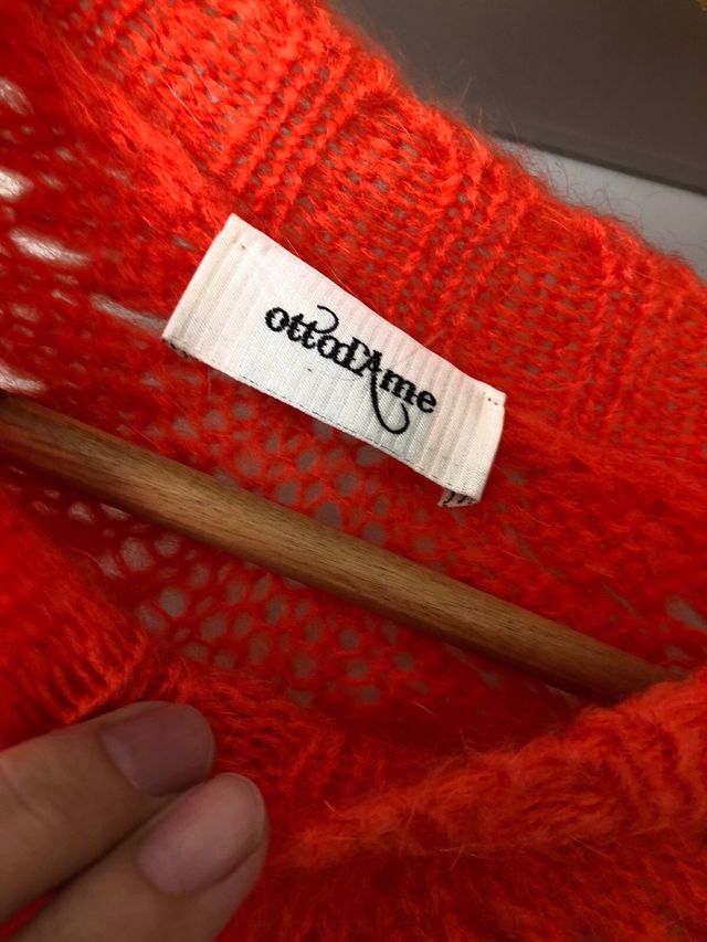 Ottod'ame Jersey Oversize Degradado Naranja Talla