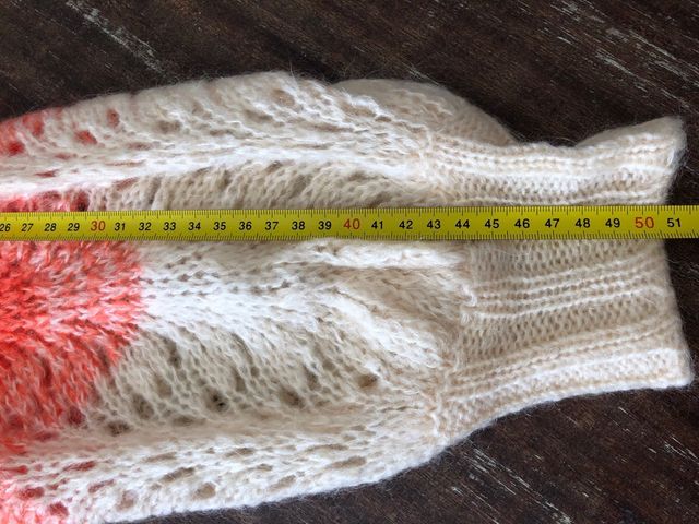 Ottod'ame Jersey Oversize Degradado Naranja Talla