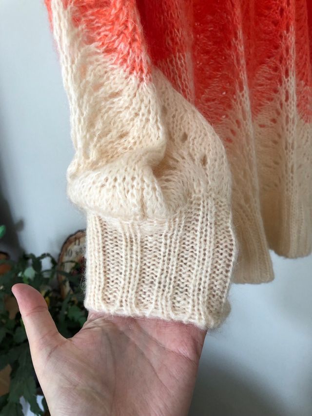 Ottod'ame Jersey Oversize Degradado Naranja Talla