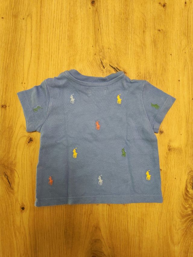 Camiseta Polo Ralph Lauren azul niño