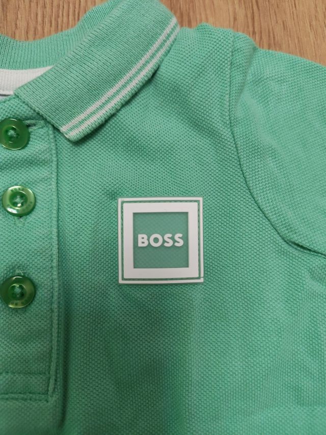 Polo Hugo Boss bebé verde