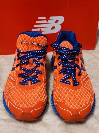 Zapatillas New Balance Fresh Foam 980 Naranja/Azul