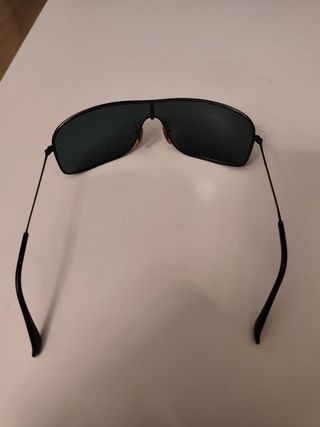 Gafas de sol Ray-Ban metálicas negras/verdes