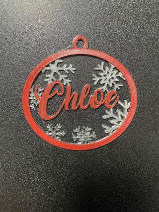 Bola Navidad Personalizada