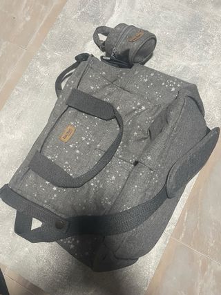Bolso Tuc Tuc + Chupetero  para carrito bebé