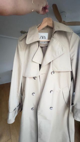 Gabardina Zara Beige