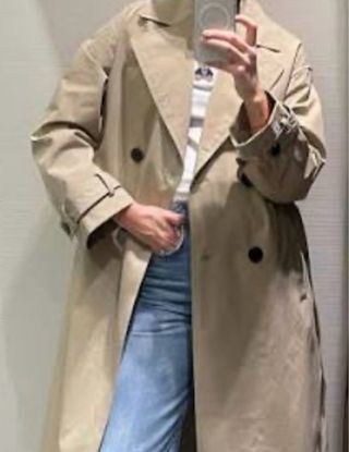 Gabardina Zara Beige