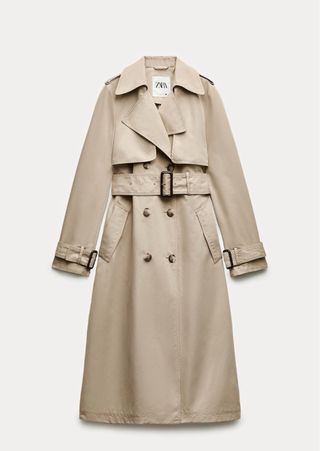 Gabardina Zara Beige