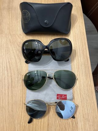 Gafas de Sol Ray-Ban Originales (3 pares)