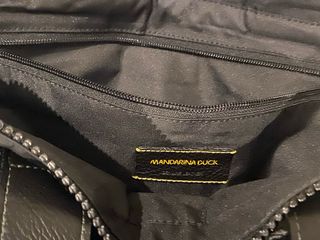 Mandarina Duck Bolso Bandolera para Portátil Negro