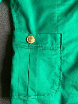 Americana Cortefiel verde talla 42