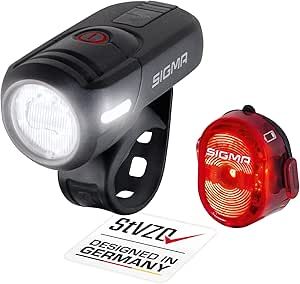 Set Luci LED Bici Sigma Aura45/Nugget