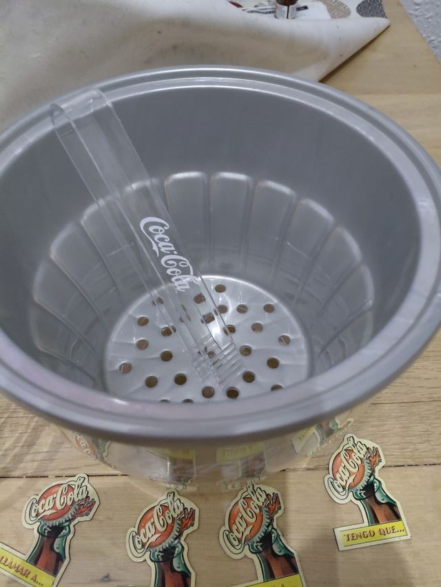 Raffreddatore Coca Cola in acrilico vintage