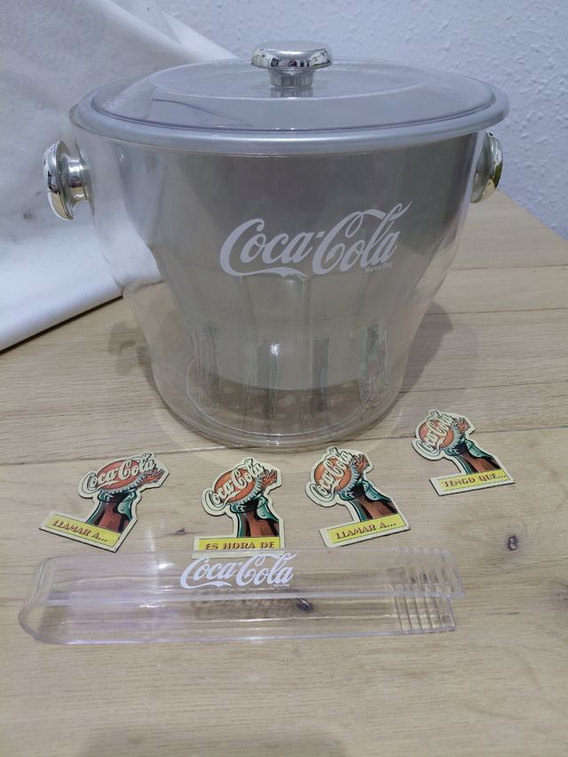 Raffreddatore Coca Cola in acrilico vintage