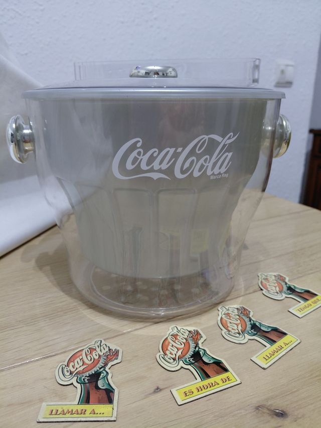 Raffreddatore Coca Cola in acrilico vintage