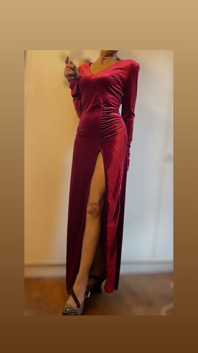 Red Velvet Dream Abito Elegante Fashion Nova XL
