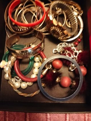 Set bracciali donna oro e argento