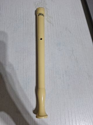 Flauta dulce Hohner color beige