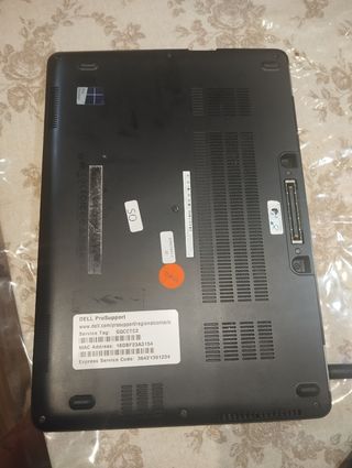 Portátil Dell Latitude E7270 Negro