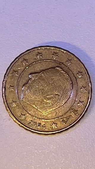 Moneda 10 céntimos Bruselas 2004