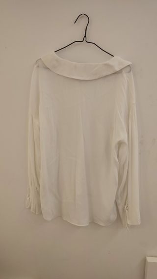 Camisa Zara Blanca Talla S