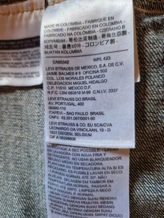 Cazadora Vaquera Hombre Levi's Azul
