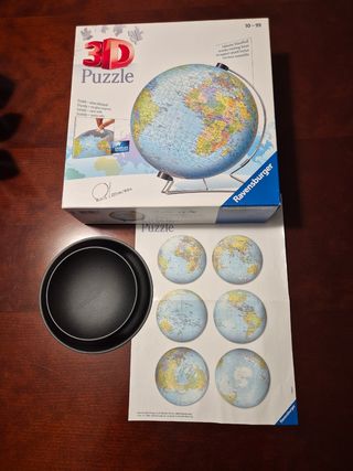 Puzzle 3D Globo Terráqueo Ravensburger