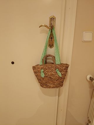 Bolso de paja infantil