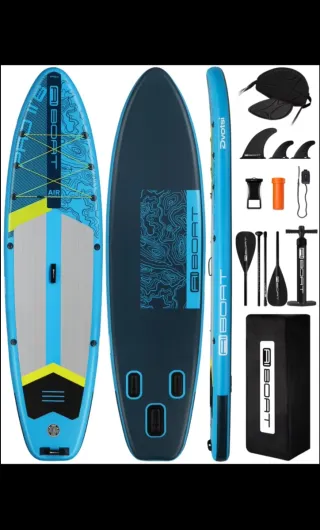 Paddle Surf Gigante 11.6'+Kayak, 200 kg,2 personas