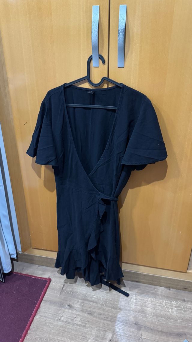 Vestido Verano Shein Negro Talla L