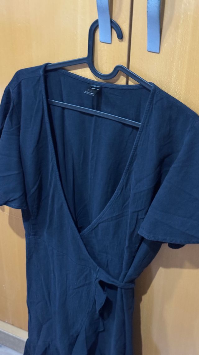 Vestido Verano Shein Negro Talla L