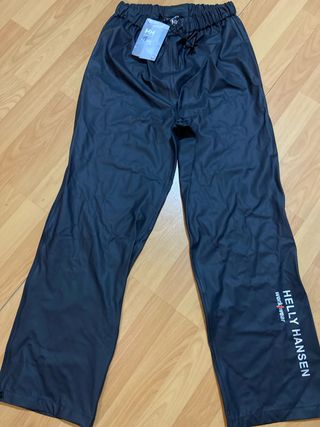 Pantalón impermeable Helly Hansen negro