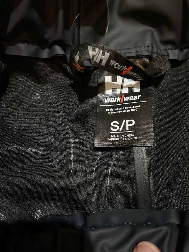 Pantalón impermeable Helly Hansen negro