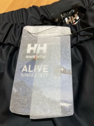 Pantalón impermeable Helly Hansen negro