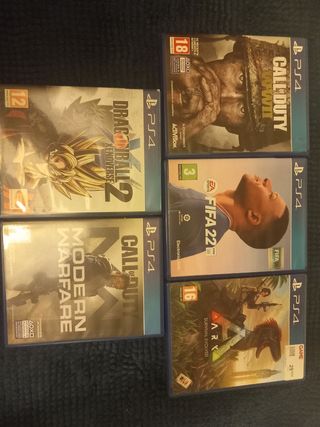 Juegos ps4, precio individual 