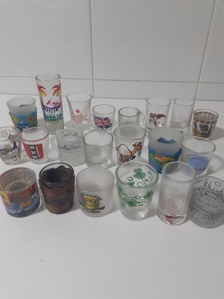 Colección 80 vasos de chupito