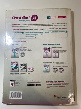 Libro Francés 1 Bachillerato 
